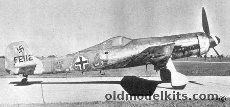 RCM 1/32 Focke Wulf Ta-152 C/H plastic model kit